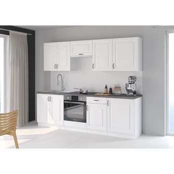 Kuchyňská linka Kuchyňská linka STILO BÍLÁ / BÍLÝ MAT VIII