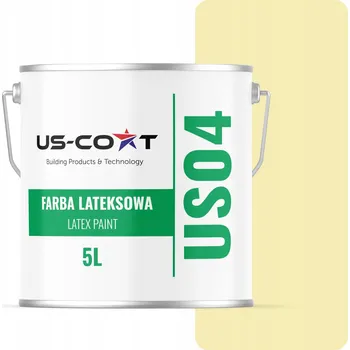 barva na zeď BARVA LATEXOVÁ NA ZEĎ, SLAMOVÁ BARVA H7182 5L, HLUBOKÝ MAT, NA STĚNY A STROPY