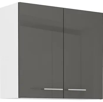 Kuchyňská skříňka Horní dveřová skříňka LARA GREY 80 G-72 2F