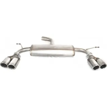 Výfuková trubka ULTER SPORT Sportovní výfuk VOLKSWAGEN Touran 2003-2010,4x duplex koncovka kulatá 70mm Vyberte motor: 2,0 FSI 80/110kW SUV