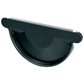 okap PZe HDS 8017 čokoládově hnědá 330 čelo žlabu s těsněním