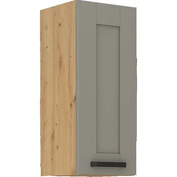 Kuchyňská skříňka Horní dveřová skříňka LUNA CLAYGREY / DUB ARTISAN 30 G-72 1F