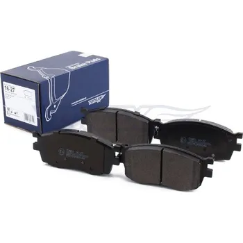 Brzdová destička BRZDOVÉ DESTIČKY - TOMEX Brakes - TX 16-27 - přední náprava