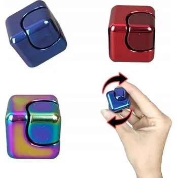 Gadget Spinner Fidget Spiner Duhový Kovový Antistresový FIDGET TOYS pro dospělé