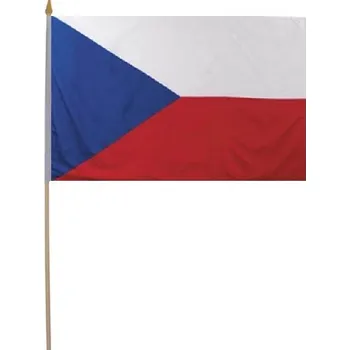 Vlajka Vlajka s tyčkou 45 x 30 cm polyester