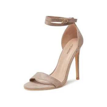 Dámské sandále Sandály DeeZee LB0607-1 Béžová 41