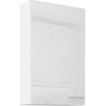 Kuchyňská skříňka Horní dveřová skříňka LARA WHITE 60 G-90 1F