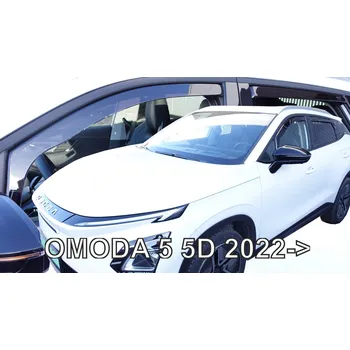 Plexi ofuk oken HEKO PL Protiprůvanové plexi ofuky Omoda 5 5D 22R (+zadní)