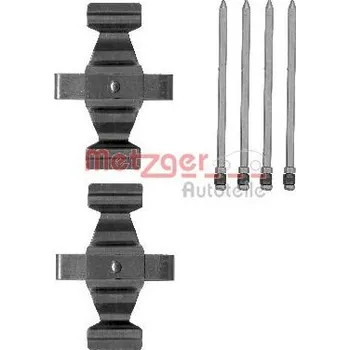 Přislušenství brzdového systému Sada příslušenství, obložení kotoučové brzdy METZGER AUTOTEILE 109-1829