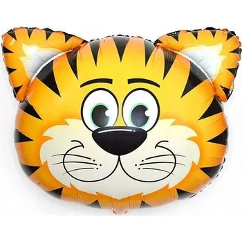 Balónek Fóliový balónek Tygr (71 cm * 76 cm)