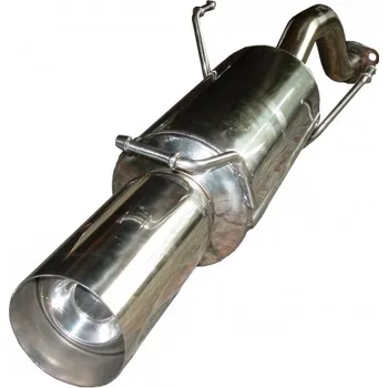 Výfuková trubka ULTER SPORT Sportovní výfuk HONDA Civic VI SEDAN 1996-2001, 1x koncovka kulatá 100mm Vyberte motor: 1,4i 66kW SEDAN