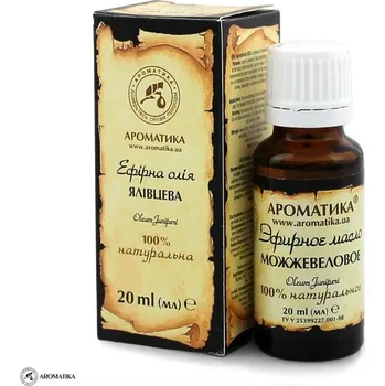 AROMATIKA Jalovcový olej, 100% přírodní, Aromatika, 20 ml