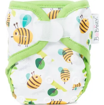 Plenkové kalhoty Bobánek 2. jakost Novorozenecké svrchní kalhotky suchý zip - Včelky