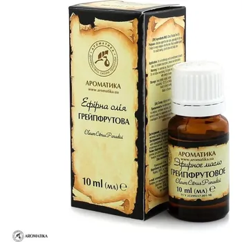 AROMATIKA Grapefruitový olej, 100% přírodní, Aromatika, 10 ml