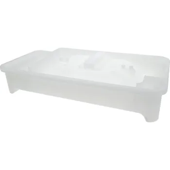 Odpařovací miska do lednice, nad kompresor 488000648501 WHIRLPOOL / INDESIT, originál