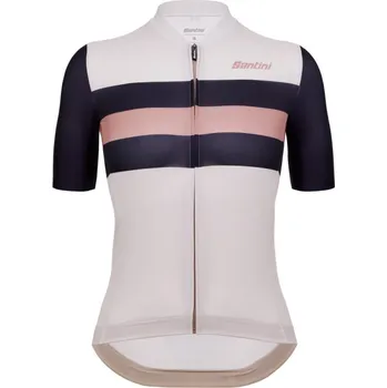 cyklistický dres Dámský dres SANTINI Eco Sleek New Bengal Black - L