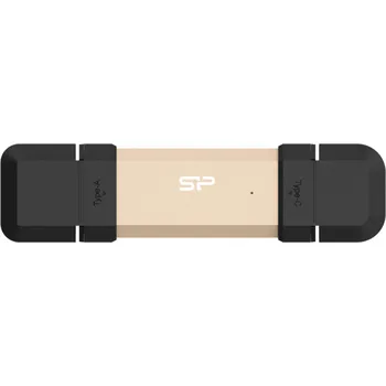 USB flash disk Silicon Power DS72 USB paměť 500 GB USB Type-A / USB Type-C 3.2 Gen 2 (3.1 Gen 2) Zlato