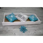 Úložný prostor Drawer borovice bílá 150cm