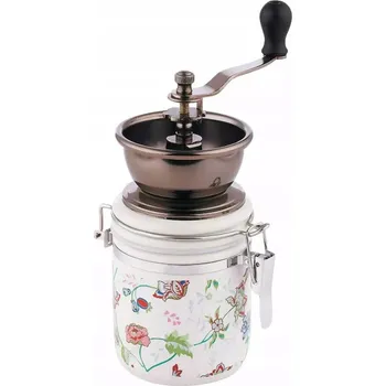 Mlýnek na kávu Ruční mlýnek Kinghoff keramický, 5 g, bílý, černý, vícebarevný