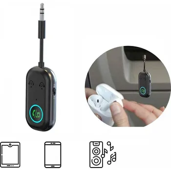 IP kamera BLUETOOTH ADAPTÉR PŘIJÍMAČ A VYSÍLAČ ZVUKU BLUETOOTH 5.3 AUX MINI JACK 3.5MM