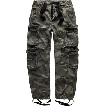 Pánské kalhoty Surplus Kalhoty Airborne Vintage Black Camo Velikost: 3XL