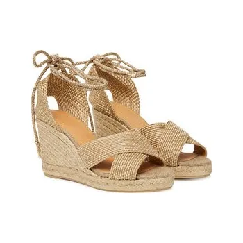 Dámské baleríny Espadrilky Castañer Becca/8/256 025534 Béžová 38