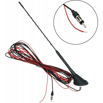 Bezpečnostní kamera Univerzální aktivní automobilová HQ s 5m kabelem a DIN konektorem