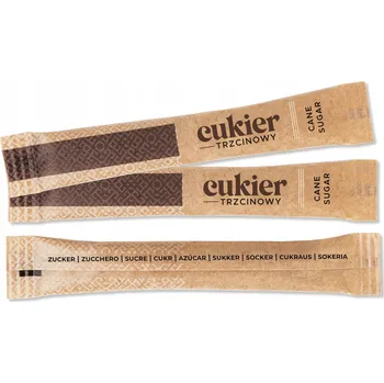 Cukr Cukr třtinový hnědý v tyčinkách 4g 1000 ks