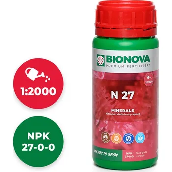 Hnojivo BioNova N 27 (dusík) 250 ml (BioNova N 27 (dusík) 250ml)