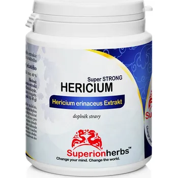 Přírodní produkt Superionherbs Hericium Erinaceus Extrakt 90 cps.