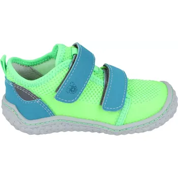 Dívčí tenisky Barefoot tenisky Ricosta Peppi neongrün/aqua 24