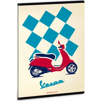 Sešit ARS UNA Sešit 544 Vespa A5 linkovaný retro