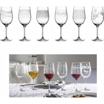 Sklenice Skleničky na červené víno Leonardo England CASELLA, bezbarvé, 430 ml, 6 ks