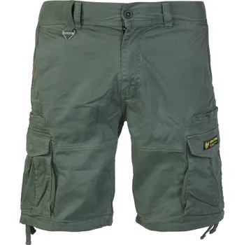 Pánské kraťasy kraťasy cargo Yakuza Premium Selection 3852 zelené tmavě olivové Velikost: S