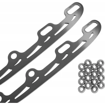 Podvozky pro kolečkové brusle Flying Eagle Freestyle Ice Blades šedé 266 mm