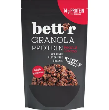 Granola proteinová s arašídy a kakaem bezlepková 300 g BIO BETT´R