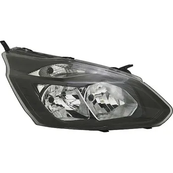 Přední světlomet Pravé přední světlo s denním svícením Ford Transit Custom V362 13-18 ČERNÉ