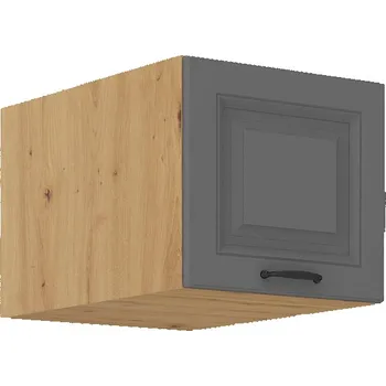 Kuchyňská skříňka Horní nadstavbová skříňka STILO DUSTGREY / DUB ARTISAN 40 NAGU-36 1F
