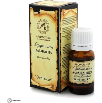 AROMATIKA Levandulový esenciální olej, Aromatika, 10 ml