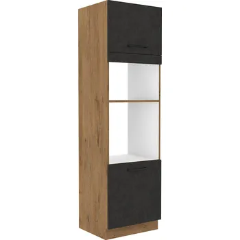 Kuchyňská skříňka Vysoká skříň na vestavnou troubu a mikrovlnku VIGO MATERA 60 DPM-210 2F