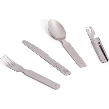 kempingový příbor Příbor BW skládací NEREZ