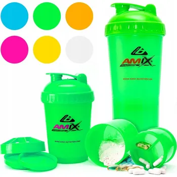 Shaker Šejkr Amix 600 ml zelený