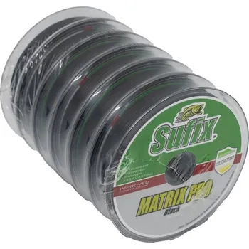 Sufix šňůra Matrix Pro 6×100 m/0,15 mm/10 kg černá