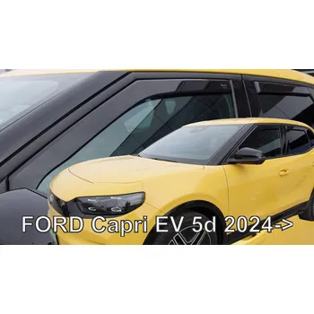 Plexi ofuk oken HEKO PL Protiprůvanové plexi ofuky Ford Capri EV 5D 24R (+zadní)