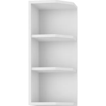 regál Horní zakončovací regál BÍLÝ 30 G-72 ZAK