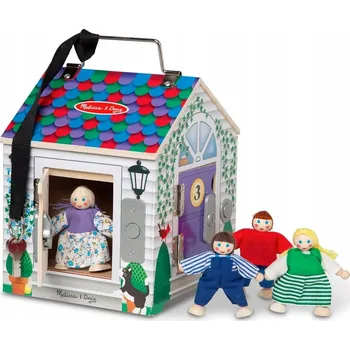 Doplněk pro panenku Domeček pro panenky Melissa & Doug Domeček pro panenky 17 cm