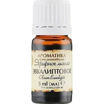 AROMATIKA Eukalyptový olej, 100% přírodní, Aromatika, 5 ml