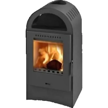 Krbová kamna BASEL II černá , jednoplášťová krbová kamna &#8211; topeniště borgholm