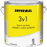 Barvy A Laky Hostivař Supermal 3v1 2,5 l bílá