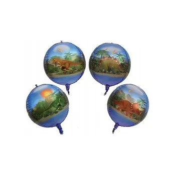 Balónek Fóliový balónek 4D Dinosauři 18" (45 cm)